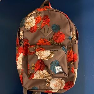 Herschel Floral Backpack with laptop pocket